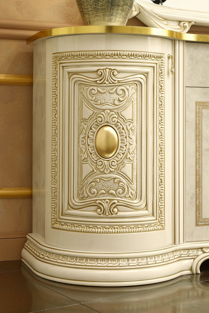 Stilna Jedilnica Barok Zlata Perla Decor Cale29