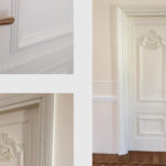 Klasicna Vrata Bela stilno stavbno pohištvo