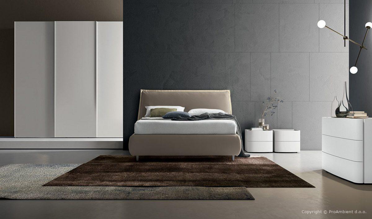 Moderne oblazinjene postelje Italia Covit10