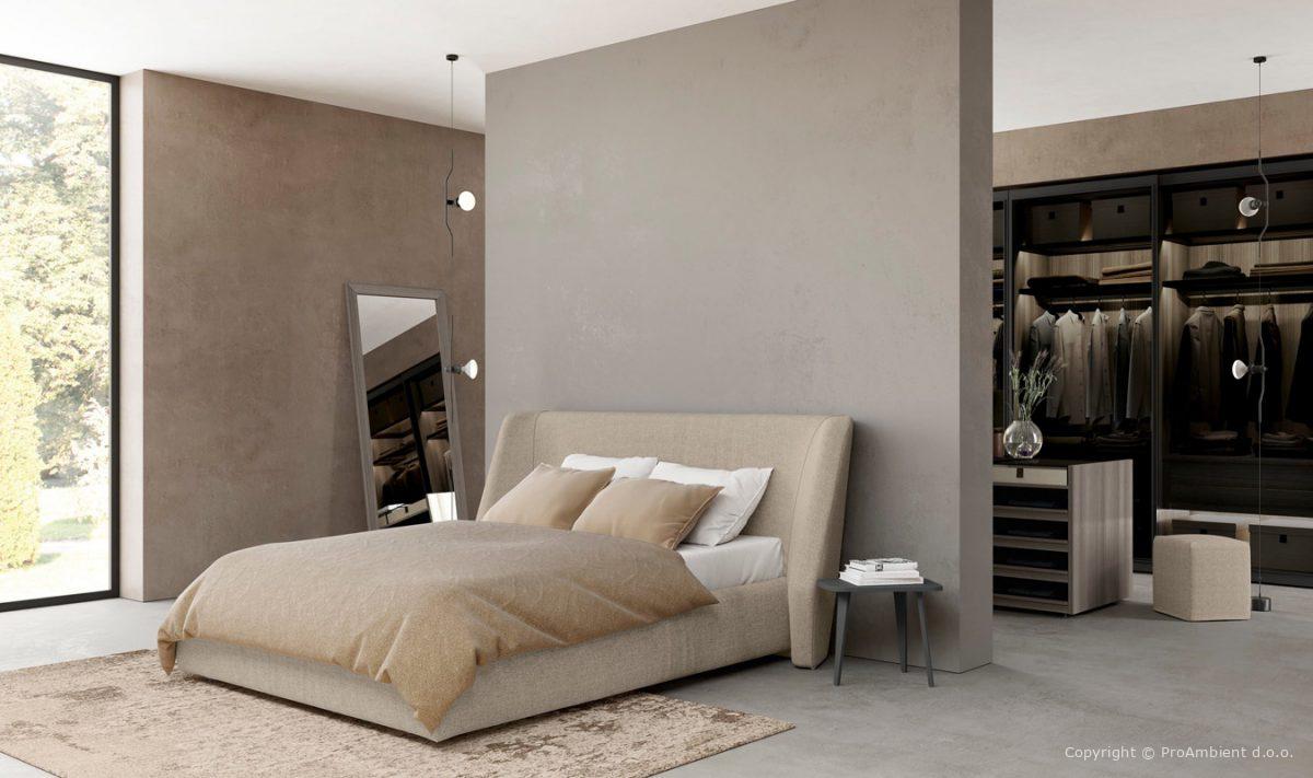 Moderne oblazinjene postelje Italia Covit57