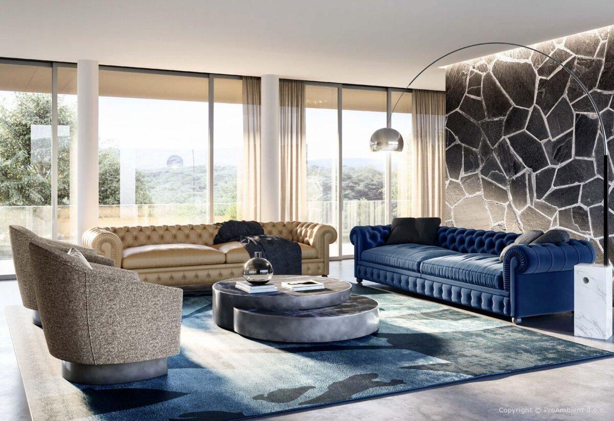 Klasične Sedežne Garniture An Fan